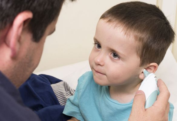 Ideal bei Kindern: Fiebermessen mit dem Ohren-Thermometer