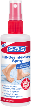 SOS Fuß-Desinfektions-Spray 100ml