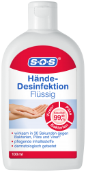SOS Hände-Desinfektion Flüssig